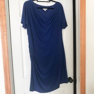 Dress barn blue dress